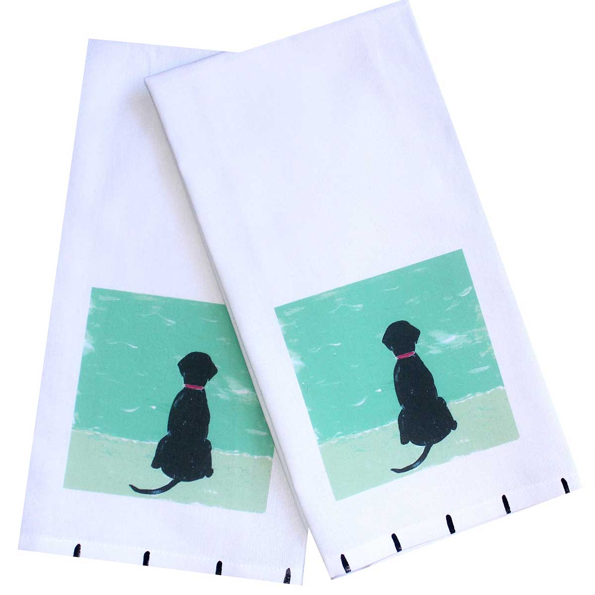 Buy Kitchen Linens, Tea & Dish Towels Lemondasiy Design Happy Art